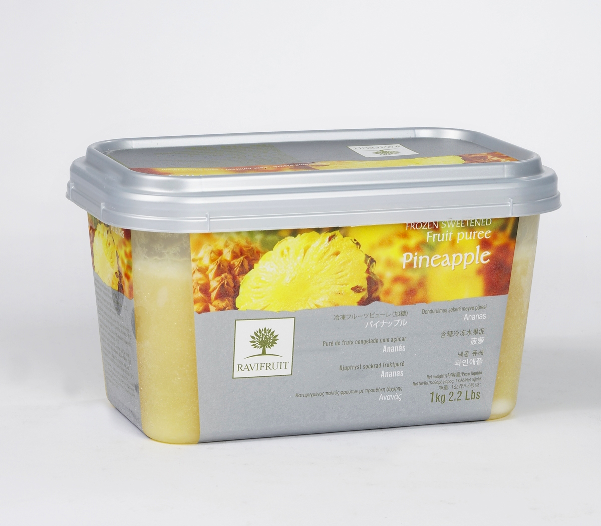 Pineapple Frozen Fruit Puree - Ravifruit